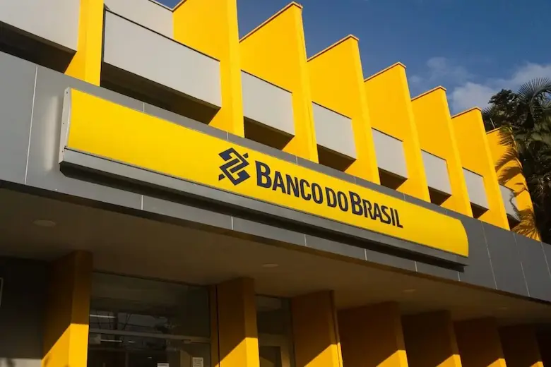 Fachada de uma agência do Banco do Brasil em Duque de Caxias RJ